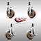 Service Caster 5 Inch 316SS High Temp Glass Filled Nylon 1-1/8 Inch Stem Caster Brake SCC, 2PK SCC-SS316EX20S514-GFNSHT-2-TLB-2-118 - alternate 5
